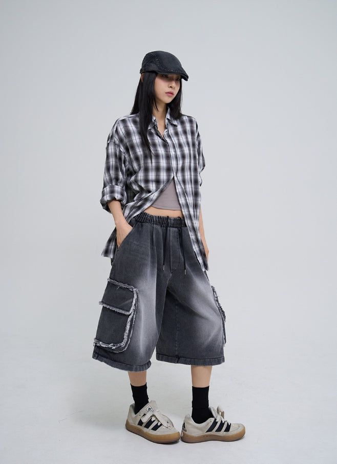 High Wrinkle Decky Check Shirt