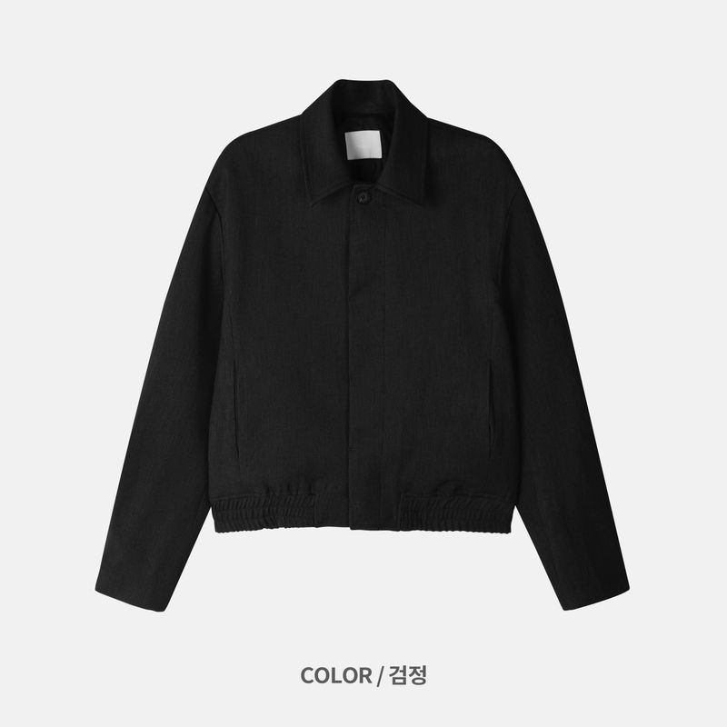 シングルクロップジャケット(3COLOR)