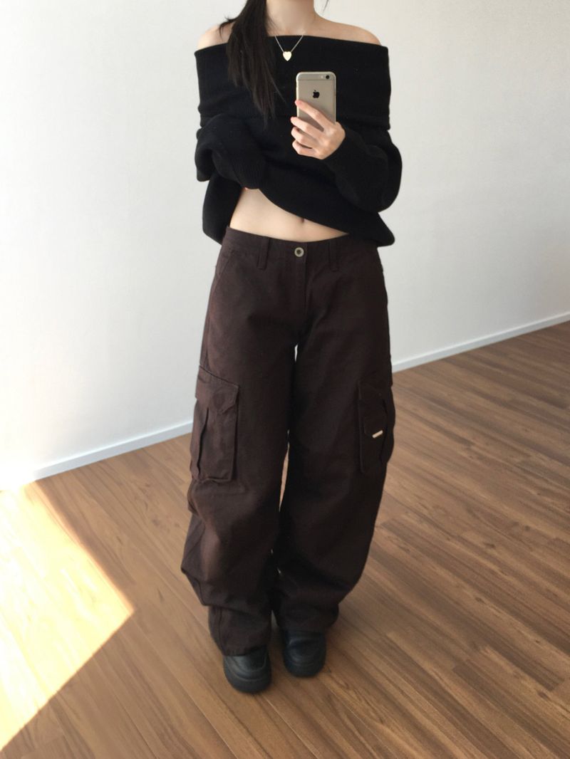 Kitten（キッテン）の「ワークローライズカーゴパンツ (2 colors)（パンツ）」