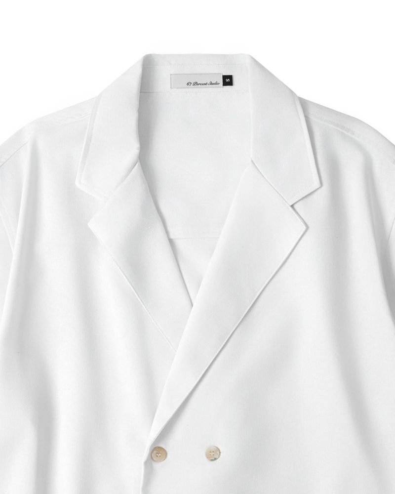 NOTCH LINEN SHIRT