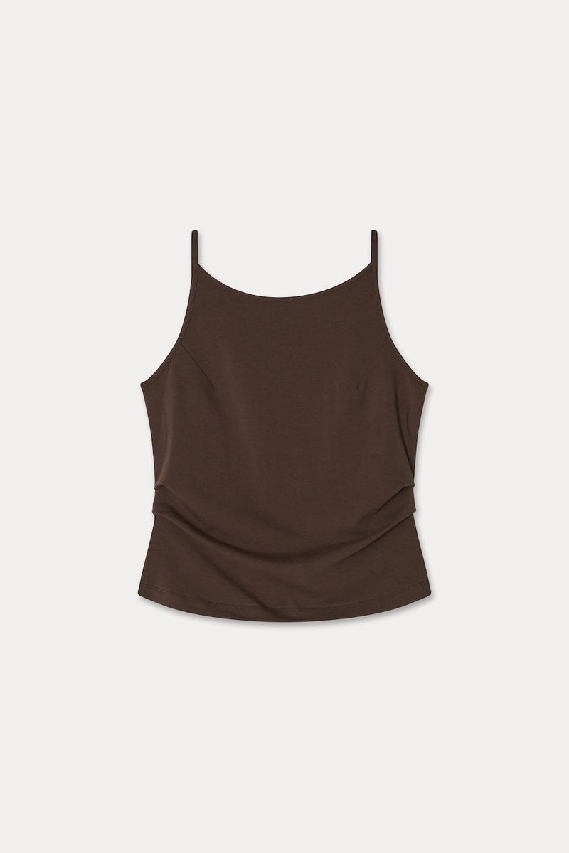 Cowl Sleeveless_Brown