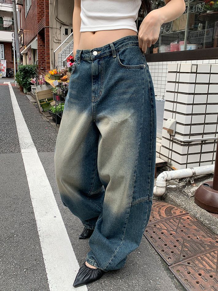 SECTION RIVET BALLOON JEANS (2C)