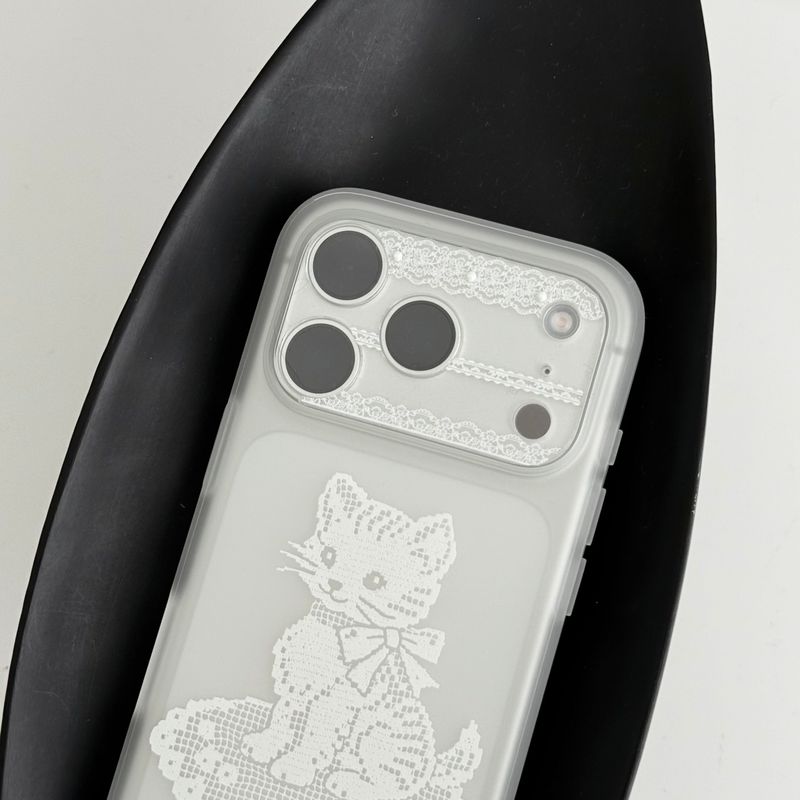 pearl lace camera stickers
