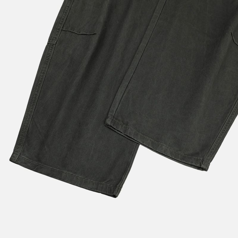 Way pintuck curved pants