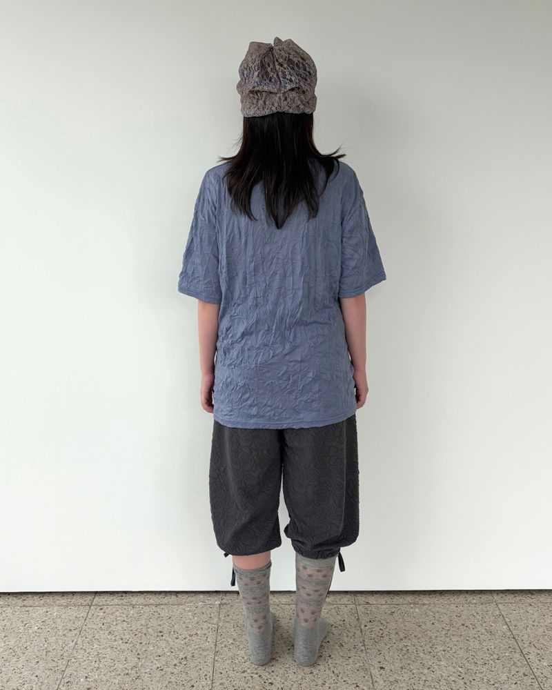 リンクル ボクシー Tシャツ (2colors)