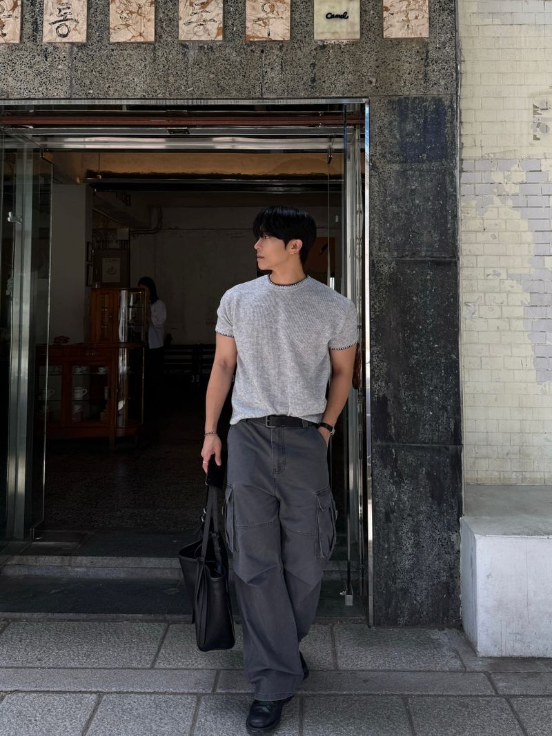 Dawn belted strap cargo pants