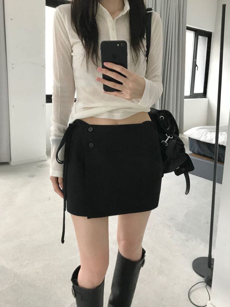 Wrap Skirt (2 colors)
