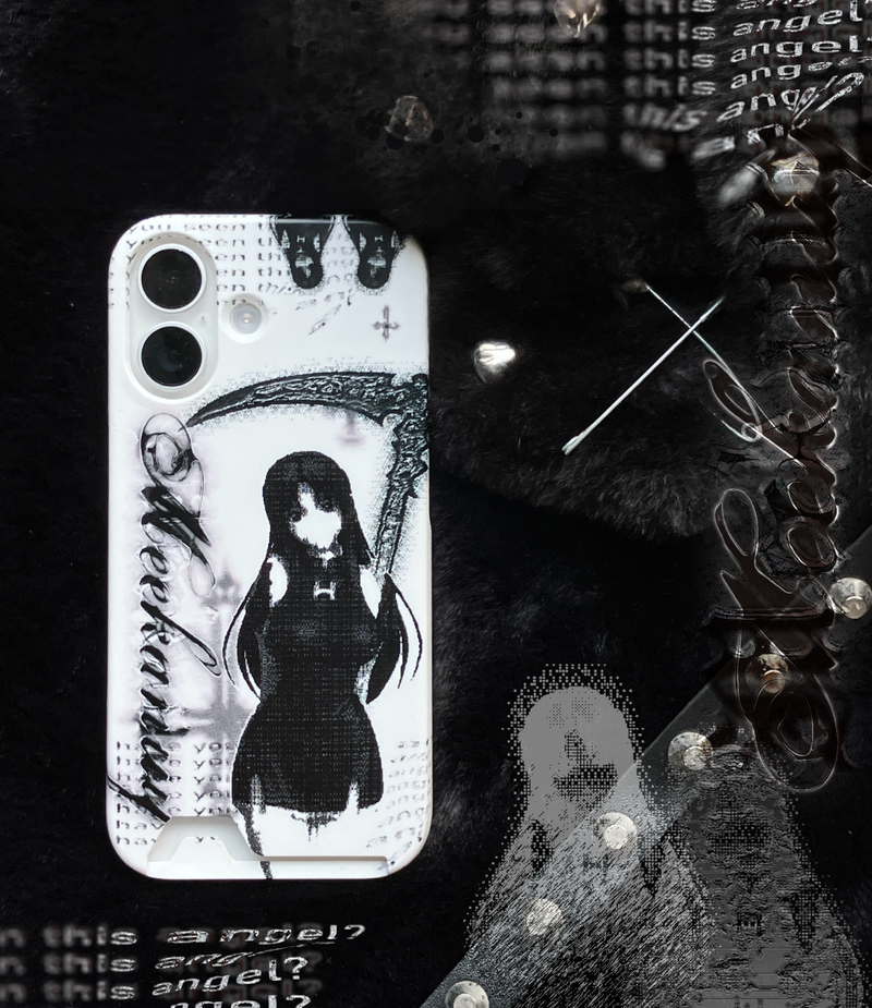 meekanuy（ミカヌ）の「【MADE】ハヴユーシーンザット… カードポケットケース（スマホグッズ/小物）」