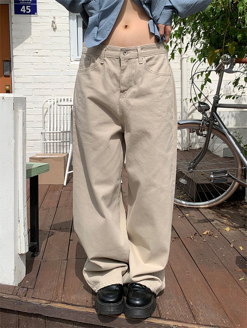 BASIC WIDE PANTS (5C)