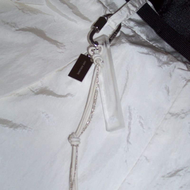 Multi knot keyring 01 [white]
