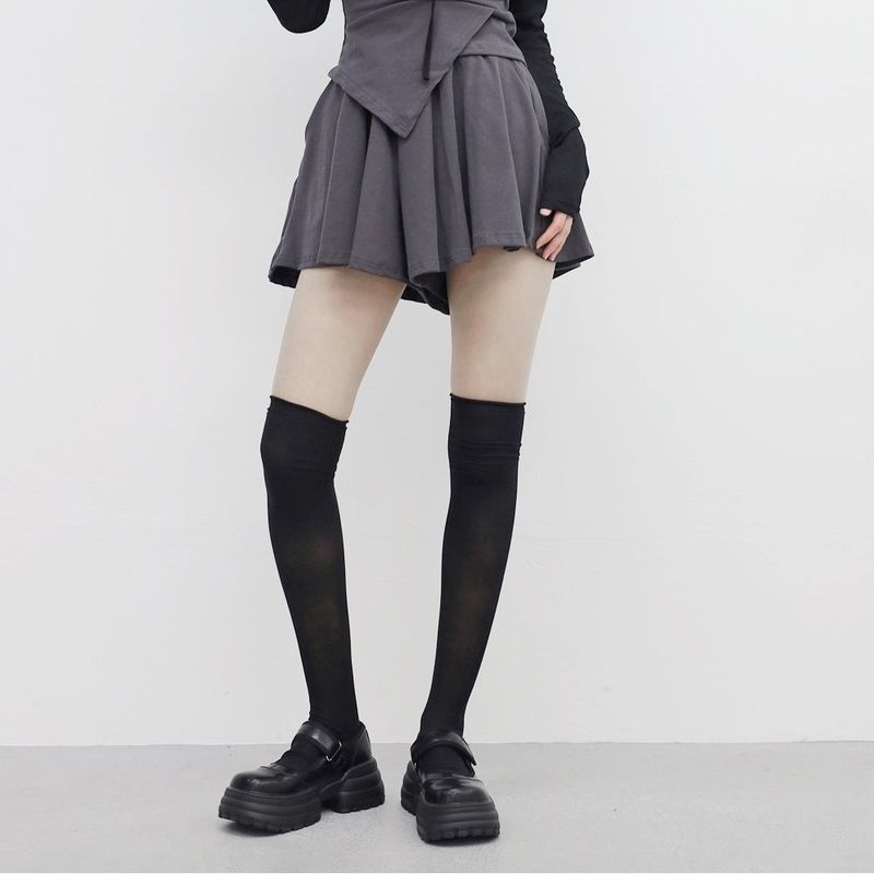 pesh string bolero + shirring sleeveless + shorts set