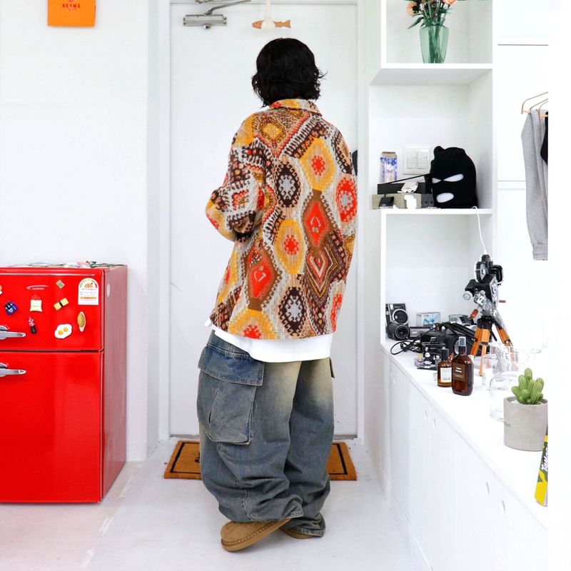 Over Bohemian Two Way Fleece