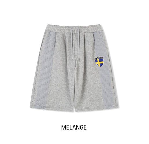 Nub Track Patch Bermuda Pants