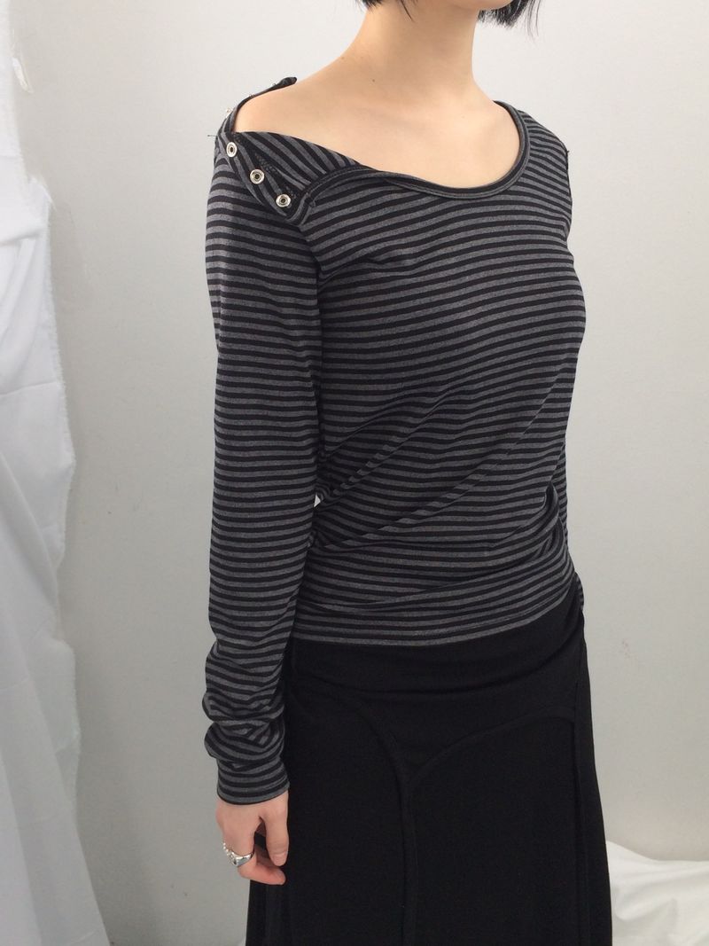 double-strap draped long dress