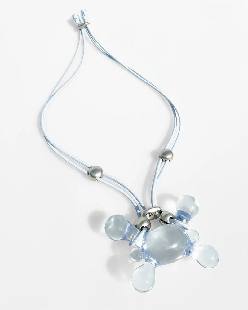 Jelly Nudibranch Necklace - Clear