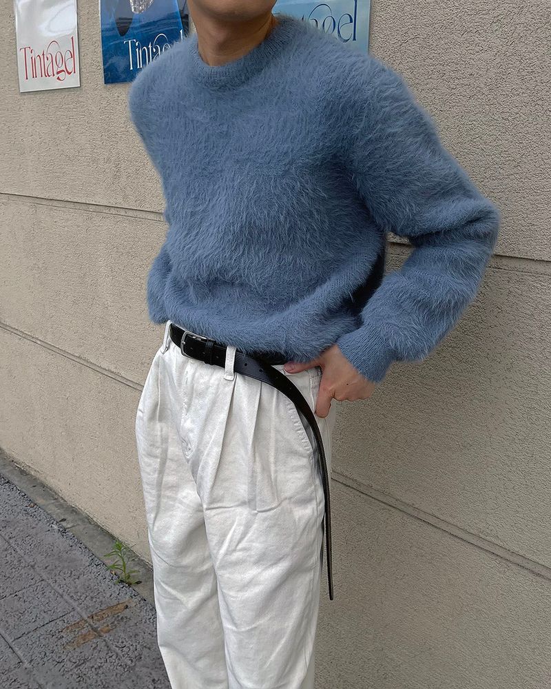 COZINESS（コジネス）の「OA Blanc Angora Knitwear (4 colors)（Tops）」
