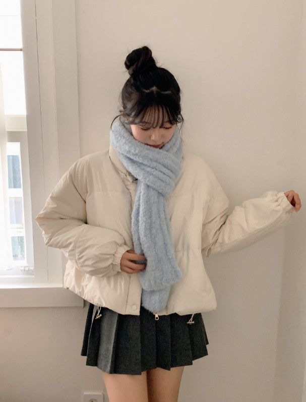 Winter Cozy Wool Muffler (2color)