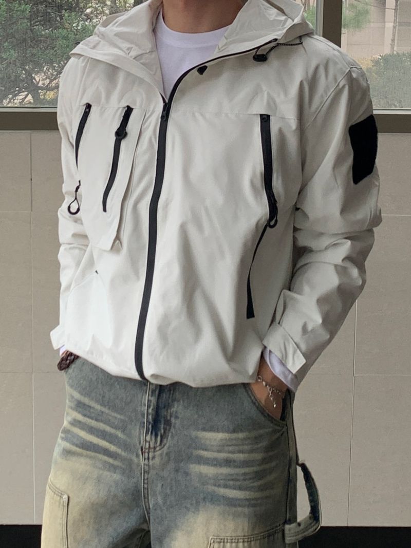 Cadena Two-Way Gorpcore Hood Windbreaker
