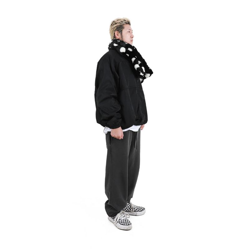 DOT MINK FAKE FUR MUFFLER