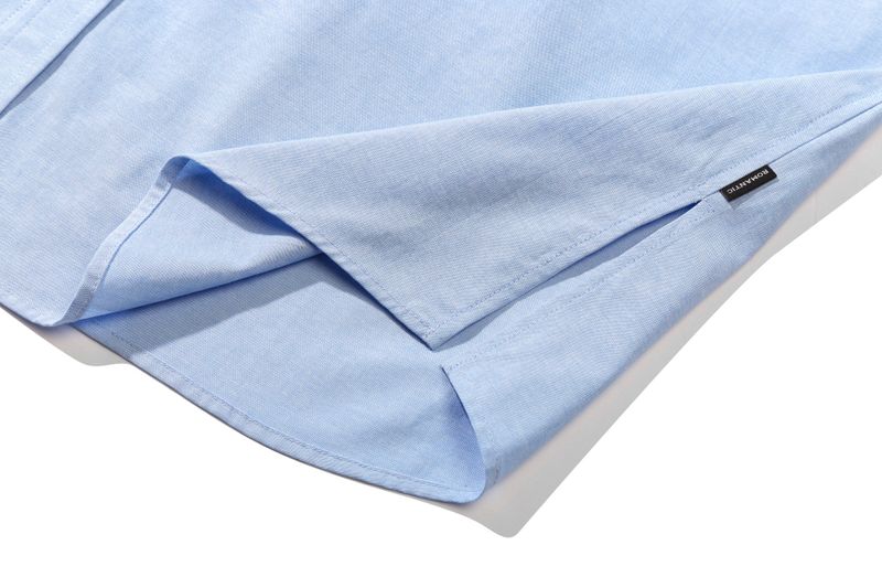 RECENT LOGO OXFORD SHIRT_SKY BLUE