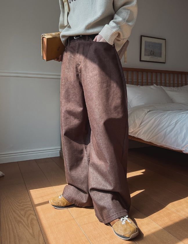 Diano Raw Balloon Denim Pants