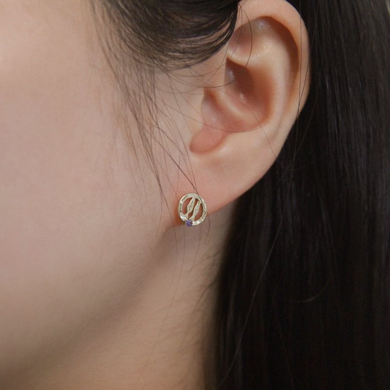 ccnmade（チェチャンナムメイド）の「[CCNMADE] インザセンターイヤリング(10color)（アクセサリー）」