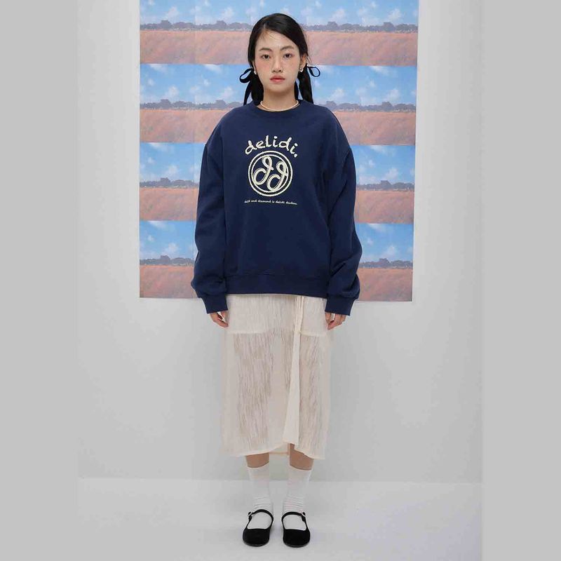 delidi(ディライディ)の「Cheerful logo sweat shirt(Tops)」