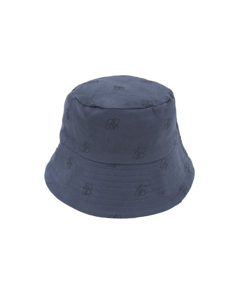 UNISEX 総柄ツイルバケハ