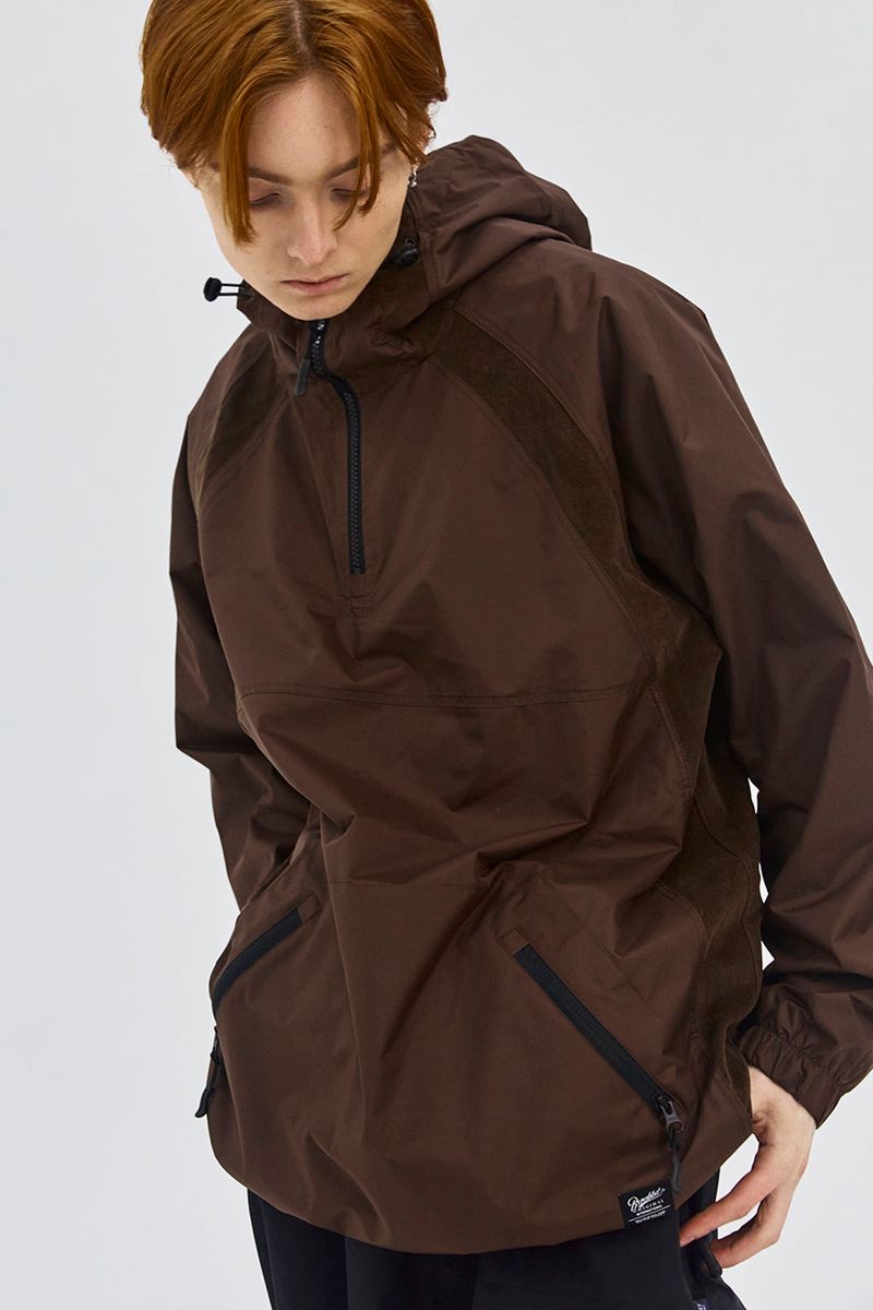 BOTH SIDES HOODED ANORAK JACKET