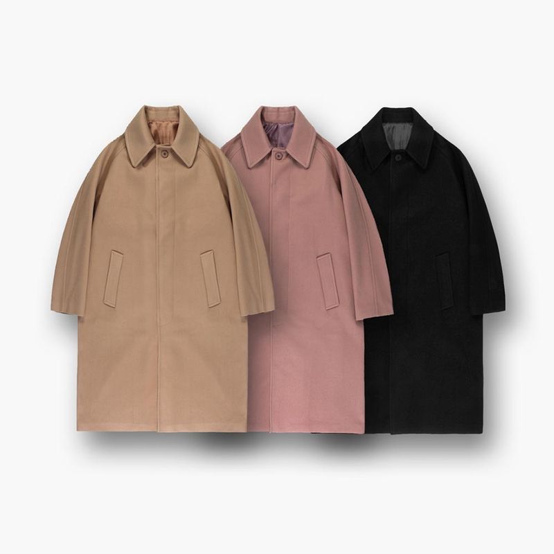 ASCLO Benia Raglan Long Coat (3color)
