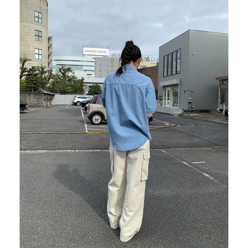 Mundeely denim shirt