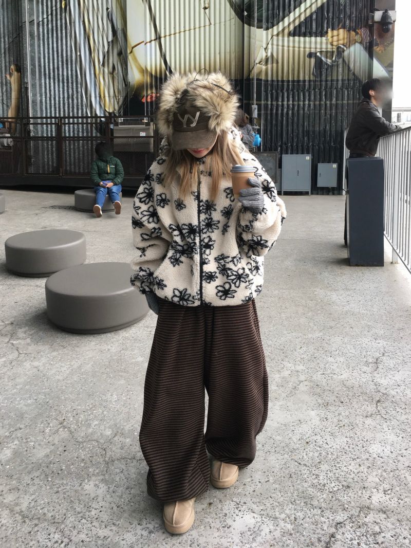 [Ritcore MADE] Striped Fleece Pants (3c)