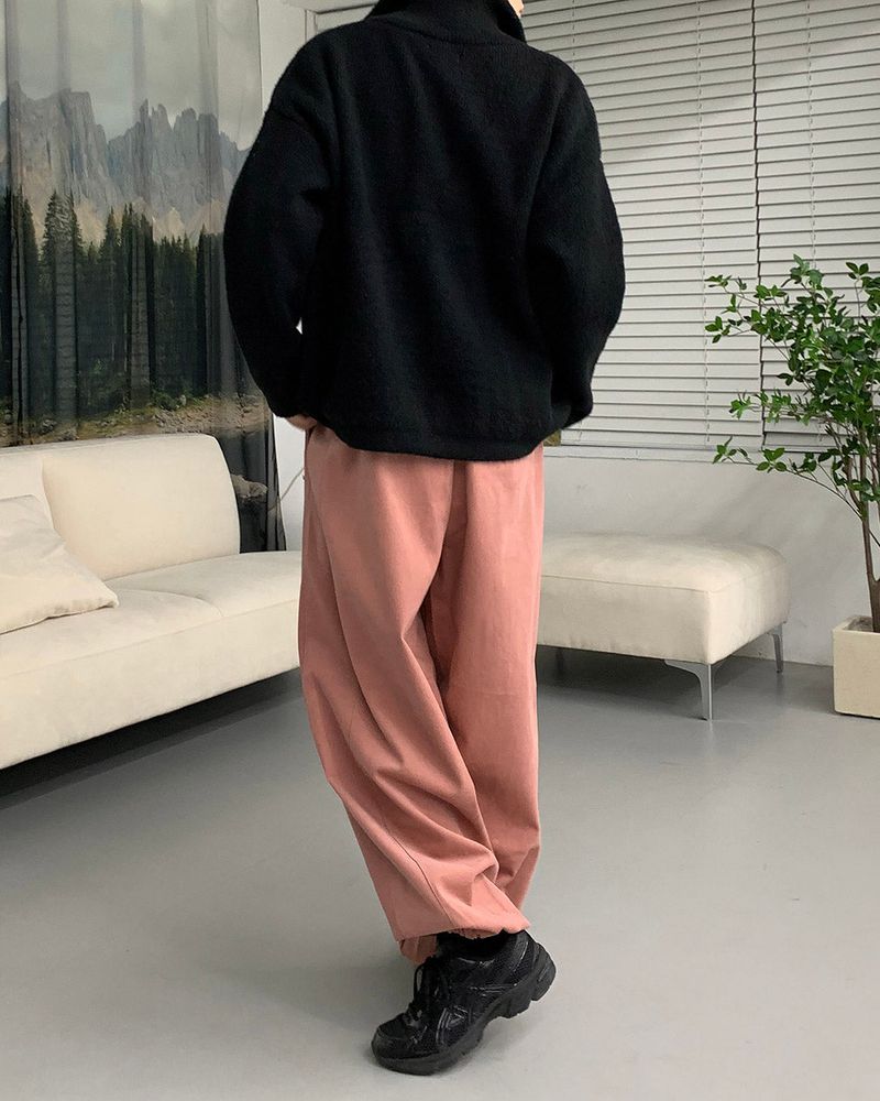 RU Two-way Wool Knit Zip-Up (3 colors)