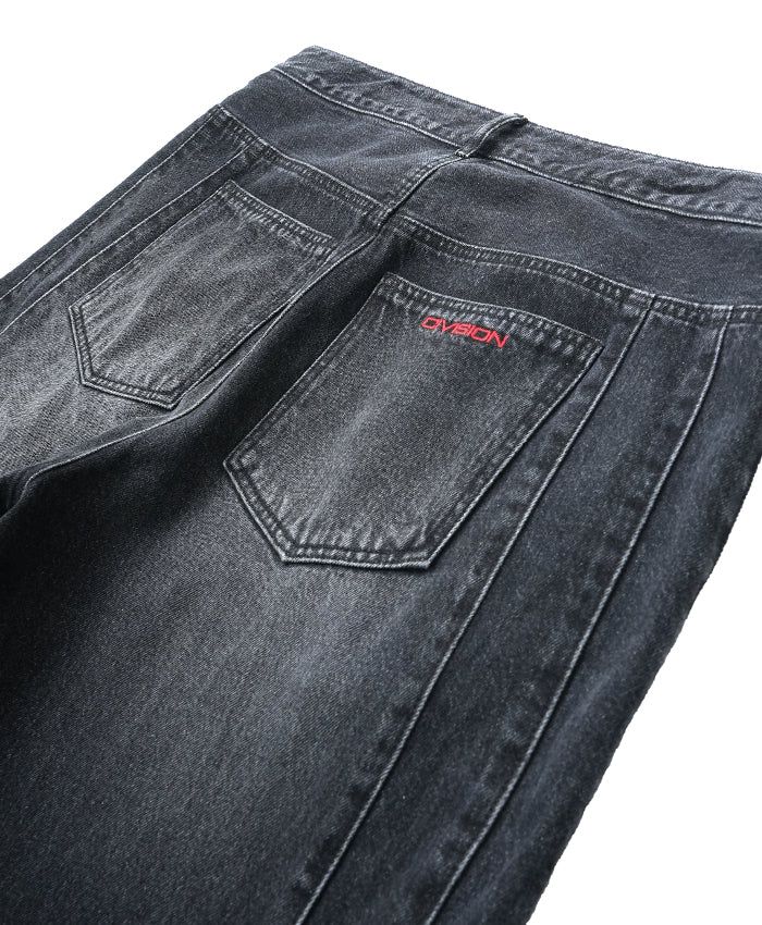  JAPANESE PANELED DENIM PANTS
