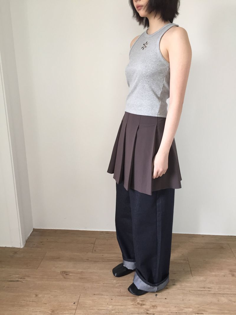 Flower Cut-Out Camisole (3color)