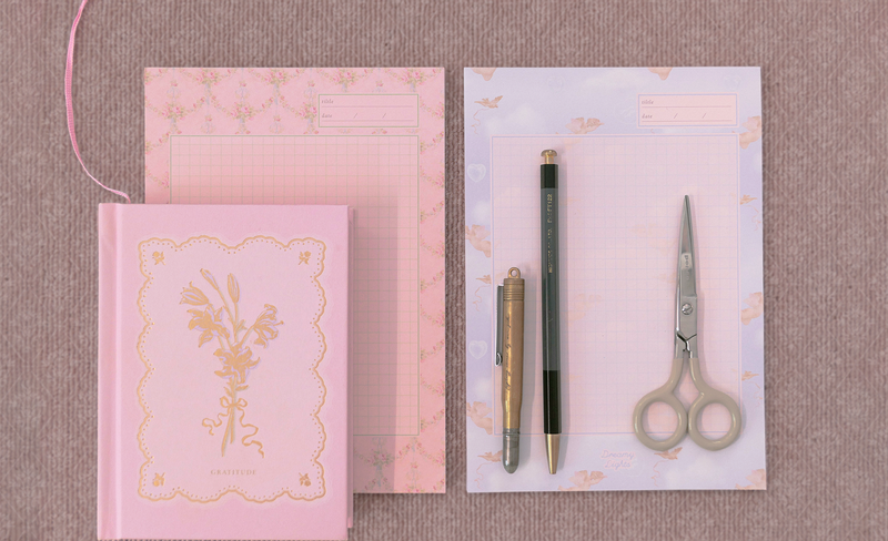 [A5] dreamy grid Memo Pad (2 types)