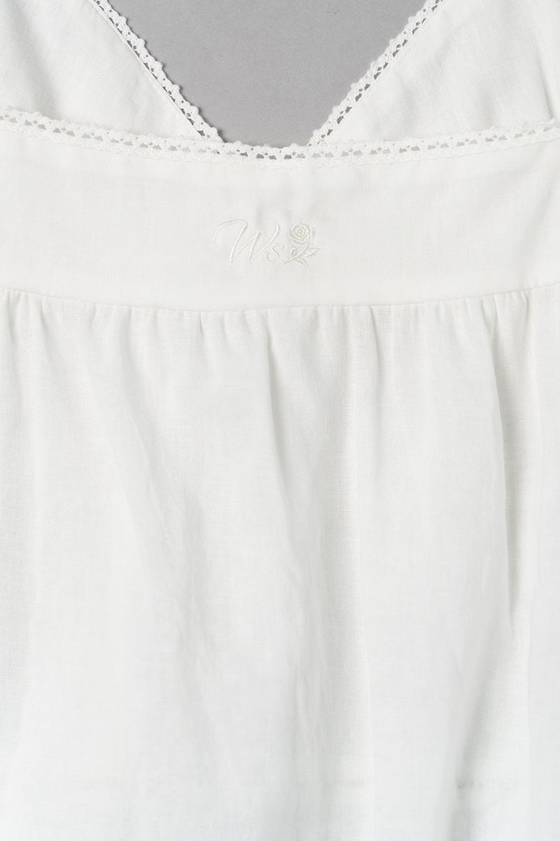 Marine lace sleeveless