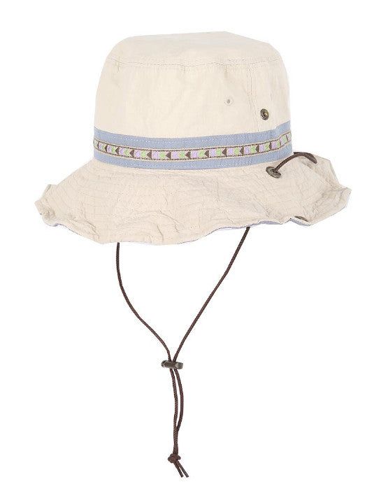 No.9593 triangle safari bucket HAT (5color)