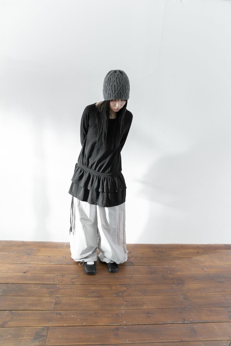 omoosoohy（オムスヒ）の「frill skirt shirring long top(3colors)（Tops）」