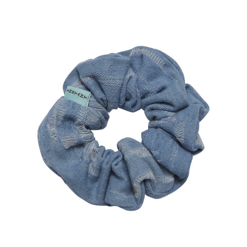 INSTANTFUNK（インスタントファンク）の「Denim hair scrunchie（Hair Accessories）」