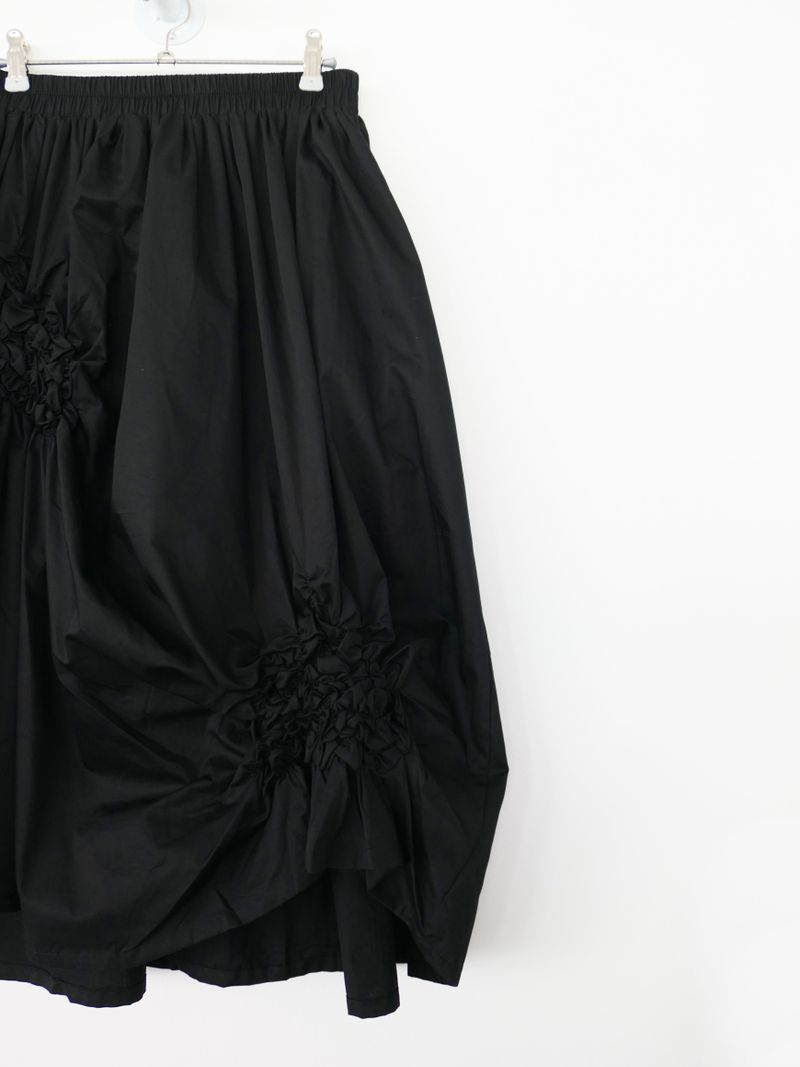ephy wrinkle banding skirt
