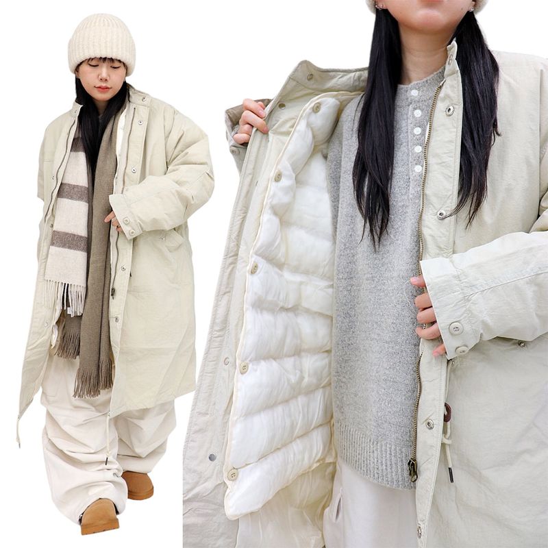 Oversized Fishtail Parka Puffer Jacket (8oz)