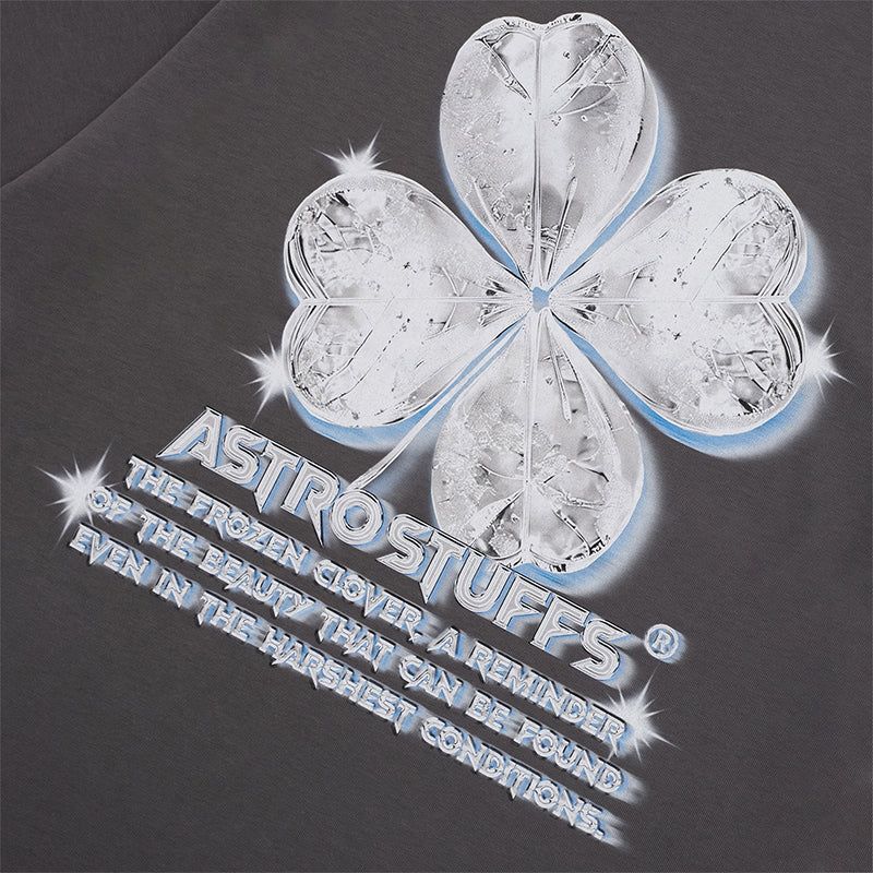 SP25 SS フリーズクローバーTシャツ (グレー)