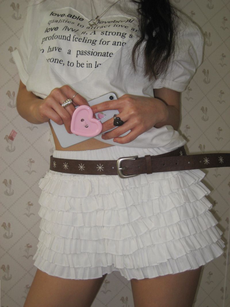 *Limited* [Formica] Pinkberry Choco Button tok (Heart), Basic