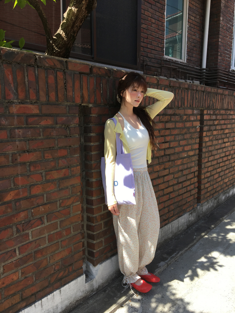 YWD PINCA FLOWER PANTS (2color)