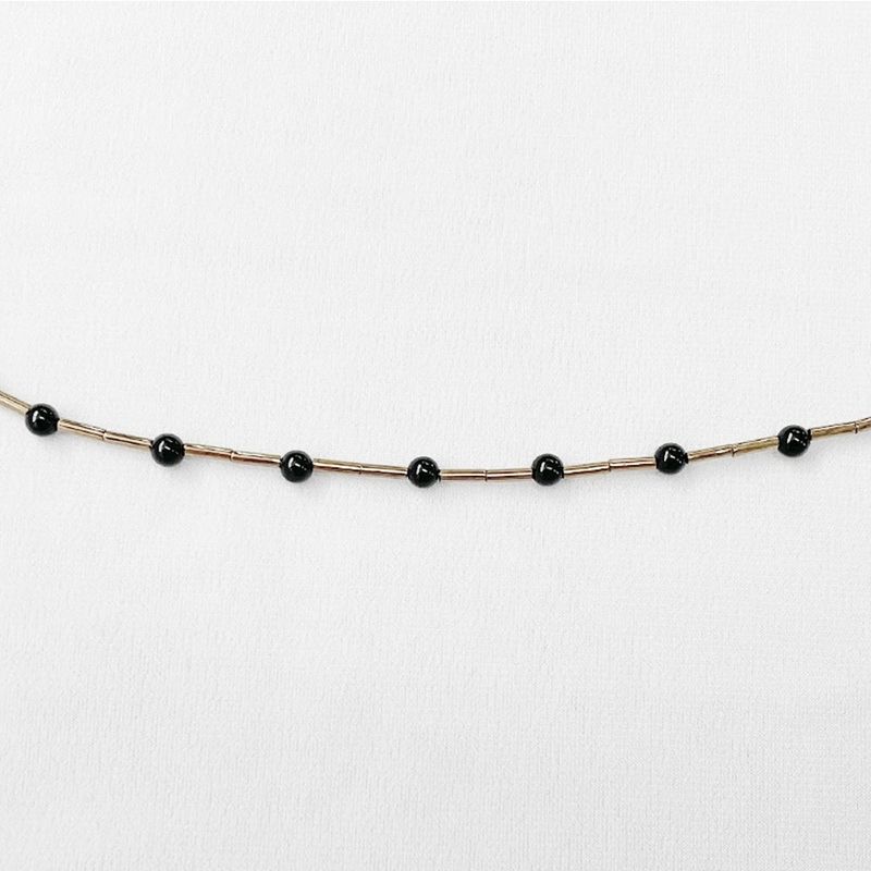 Elfo ball line necklace