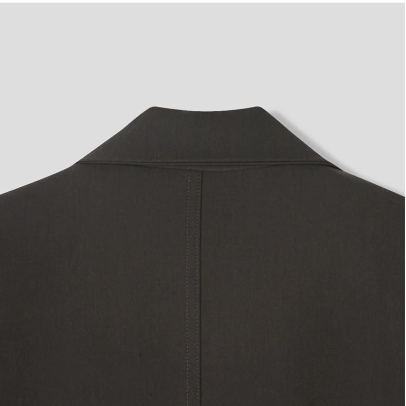 Semi over 3button blazer(2color)