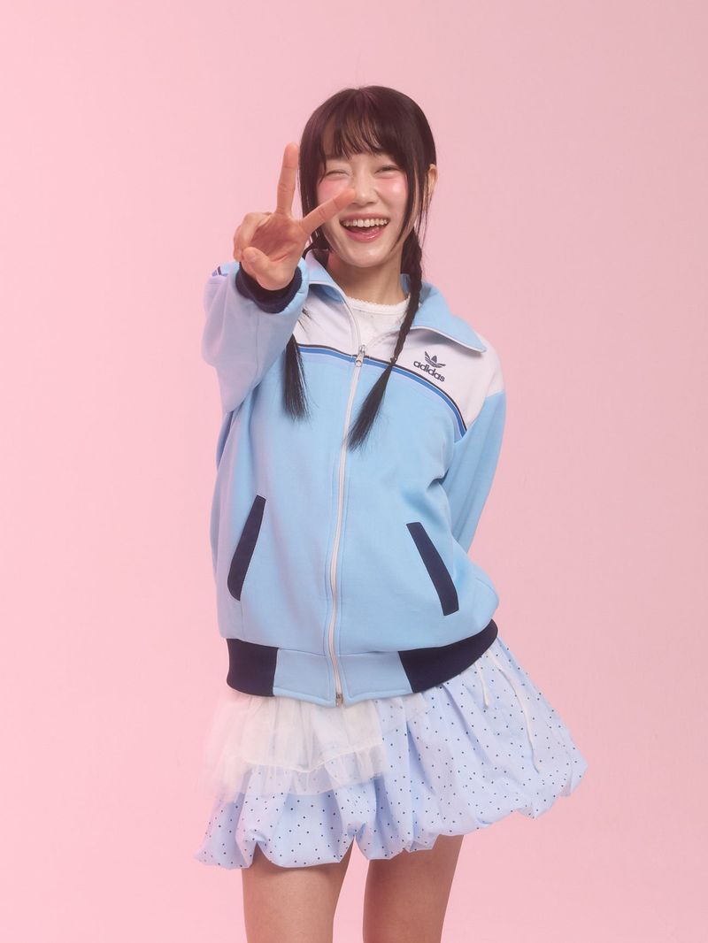  balloon skirt_blue dot
