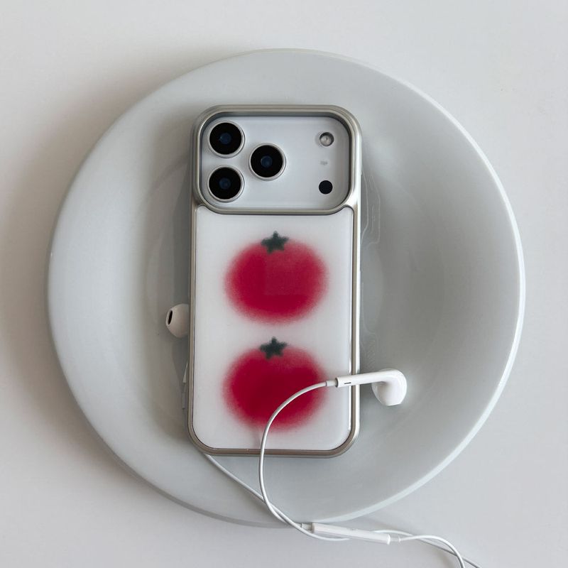 mon monde（モンモンド）の「トマトスマホケース（スマホグッズ/小物）」