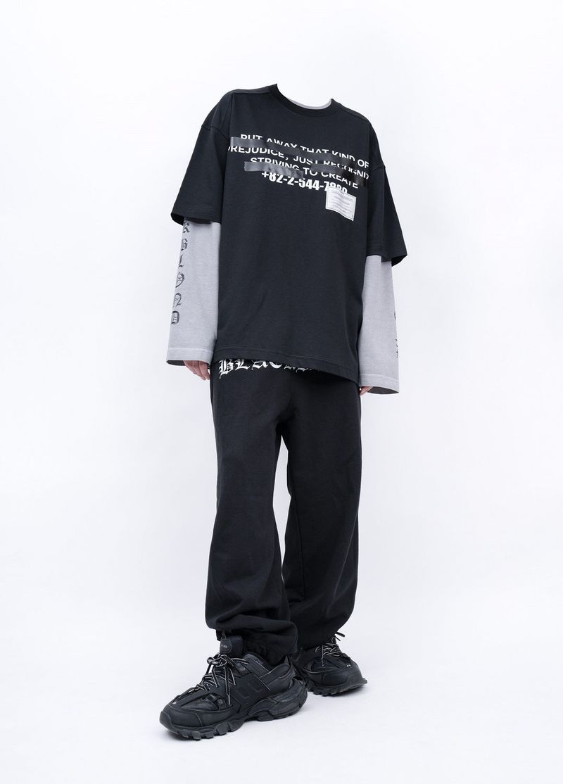 BBD Hidden Slogan T-Shirt (Black)